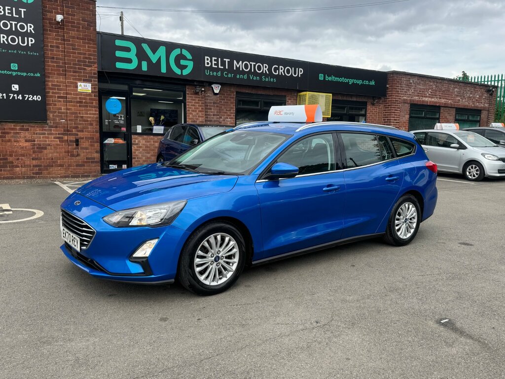 Ford Focus 1.5 Ecoblue Titanium Estate Euro EK70RCY Blue