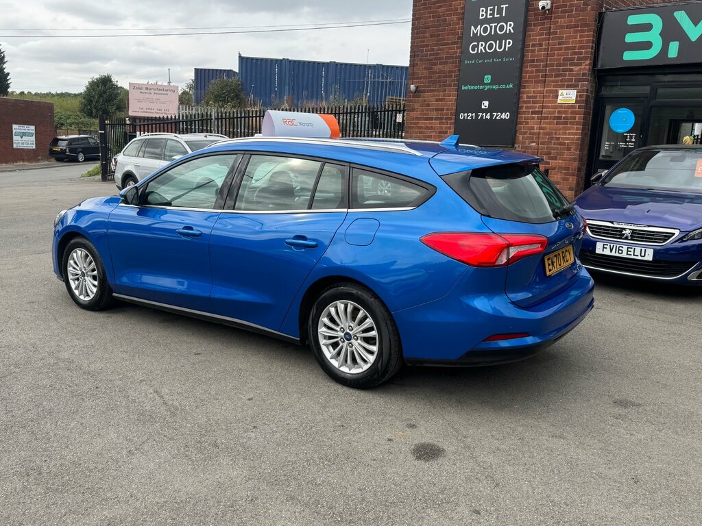 Ford Focus 1.5 Ecoblue Titanium Estate Euro EK70RCY Blue #5