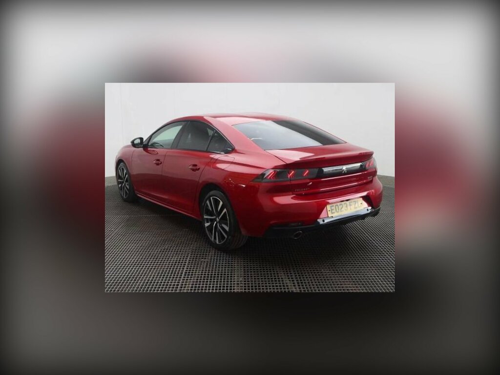 Peugeot 508 1.6 12.4Kwh Gt Fastback Plug-in Hybrid Red #4