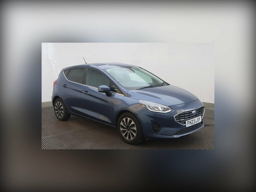 Ford Fiesta 1.0T Ecoboost Mhev Titanium Hatchback H Blue
