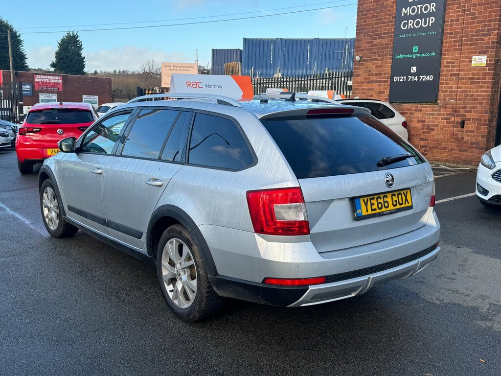 Skoda Octavia 2.0 Tdi Scout Estate Dsg 4Wd Euro 6 S Silver #6