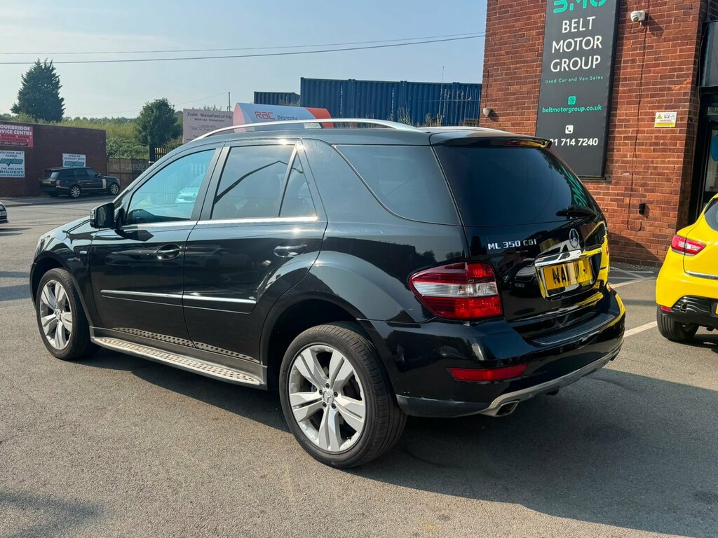 Mercedes-Benz M Class 3.0 Ml350 Cdi V6 Blueefficiency Sport Suv Dies Black #4
