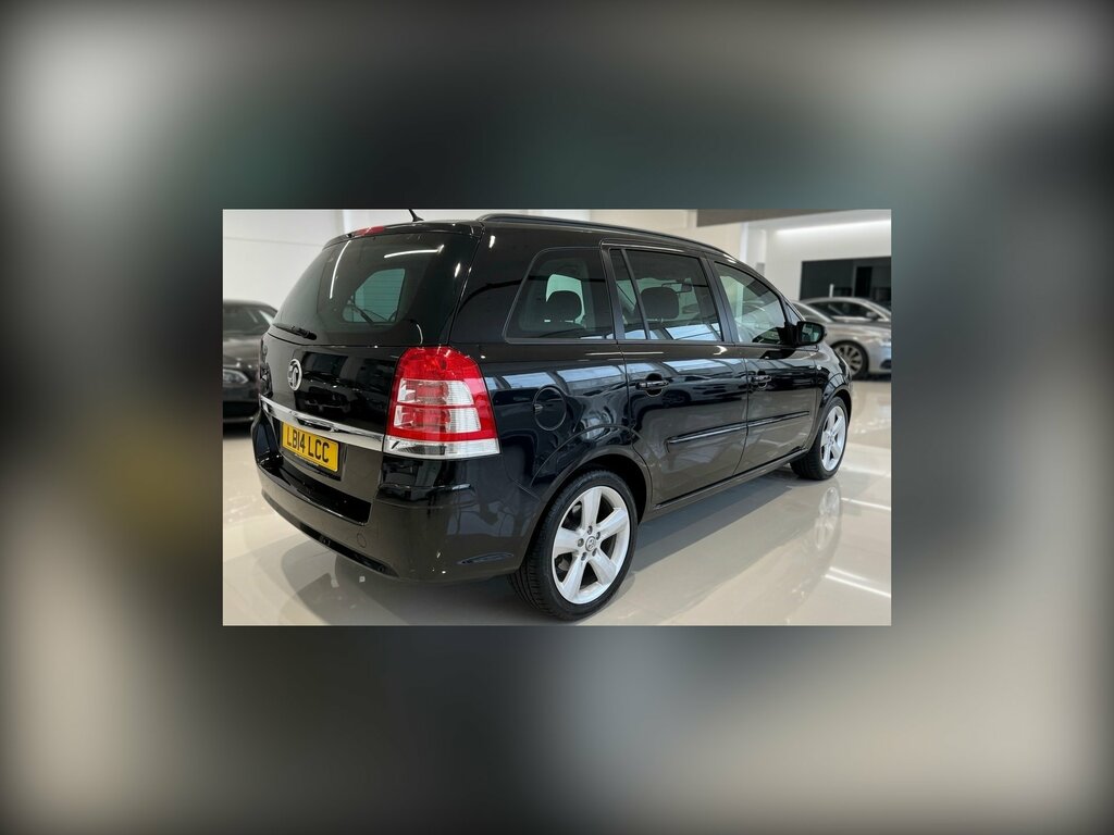 Vauxhall Zafira 1.8 16V Exclusiv Mpv Euro 5 120 Black