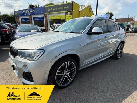 BMW X4 3.0 30D M Silver