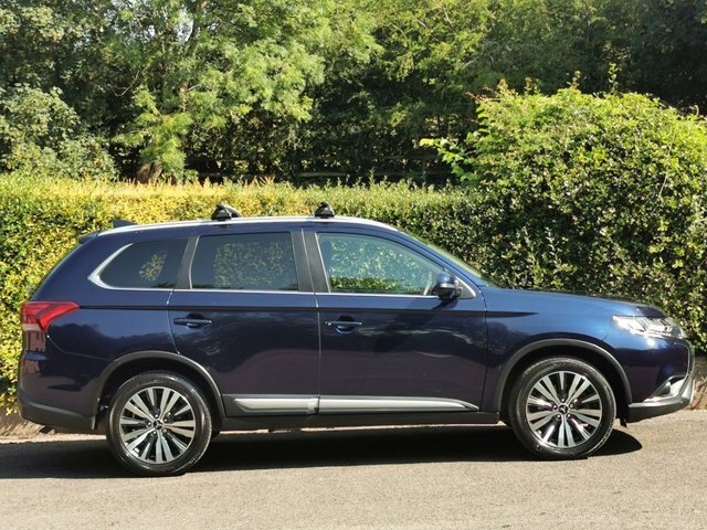 Mitsubishi Outlander Mivec 4 Suv Blue #3