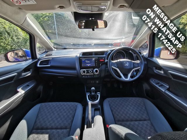 Honda Jazz I-vtec Se Hatchback YF16KVP Blue #2