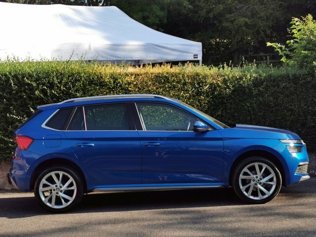 Skoda Kamiq Tsi Se L Executive WD73ZWB Blue #3