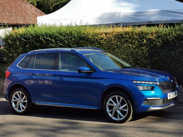 Skoda Kamiq Tsi Se L Executive WD73ZWB Blue #4