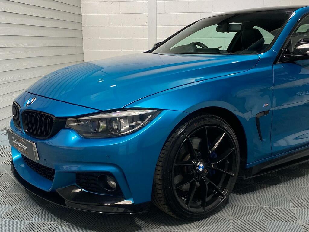 BMW 4 Series 2.0 420D M Sport Euro 6 Ss DN67NFX Blue #5