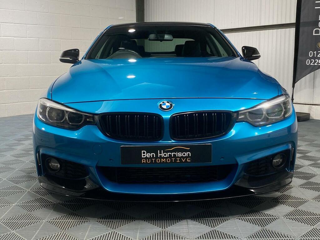 BMW 4 Series 2.0 420D M Sport Euro 6 Ss DN67NFX Blue #4