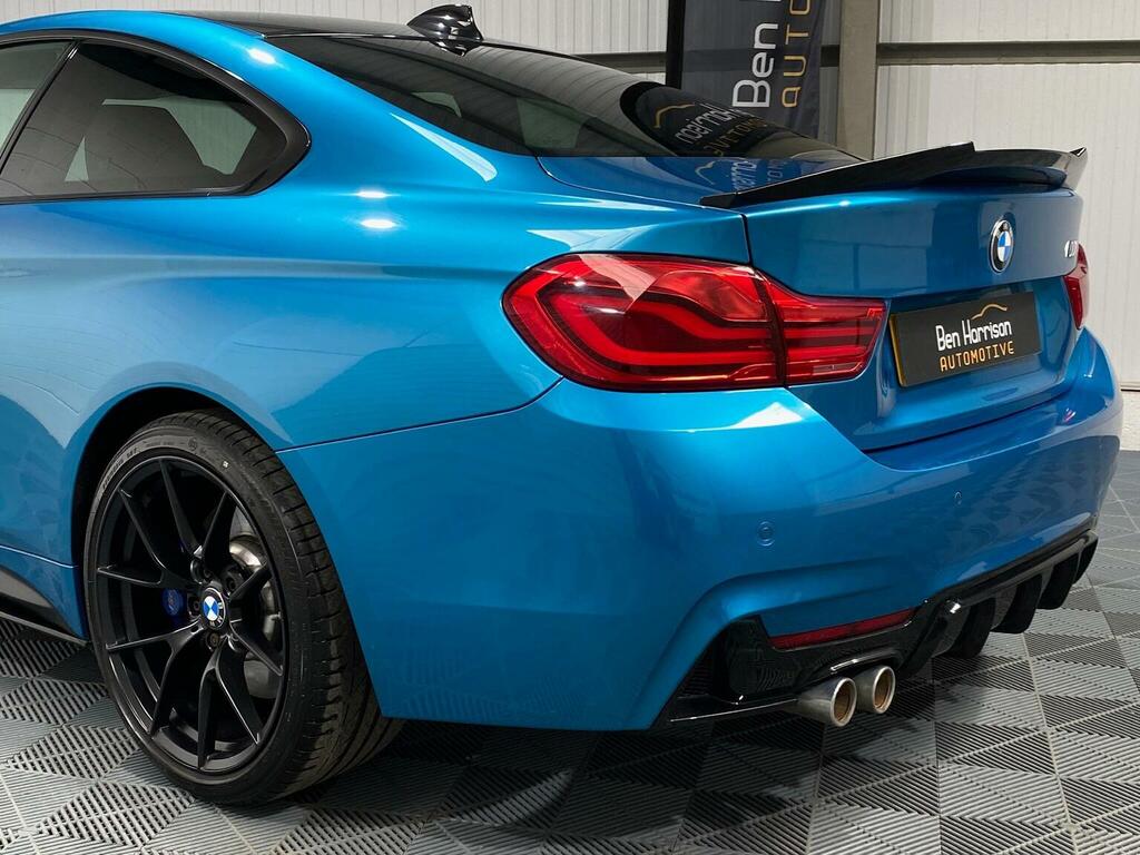 BMW 4 Series 2.0 420D M Sport Euro 6 Ss DN67NFX Blue #6