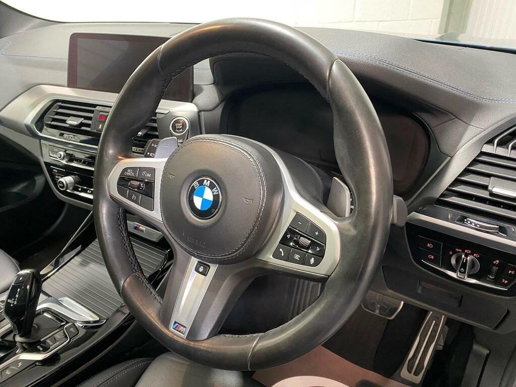 BMW X3 Blue #10