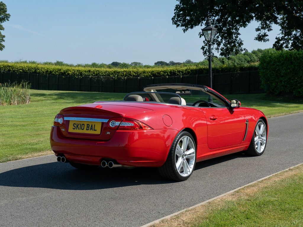 Jaguar XKR 5.0 V8 Convertible Red #3