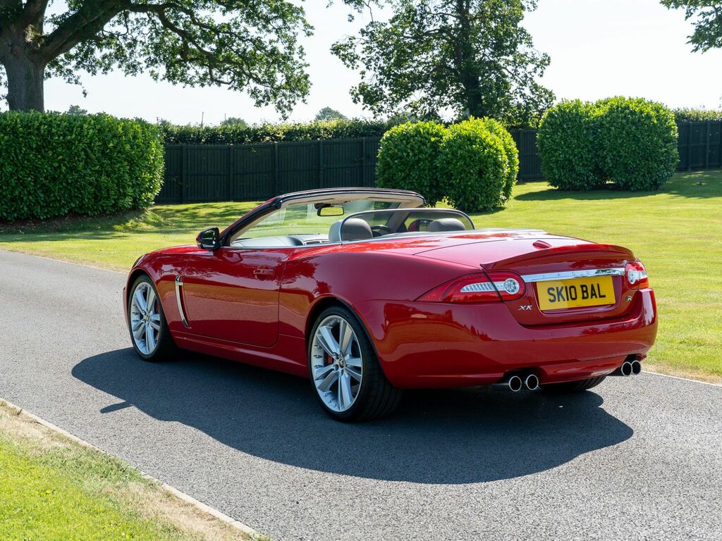 Jaguar XKR 5.0 V8 Convertible Red #4