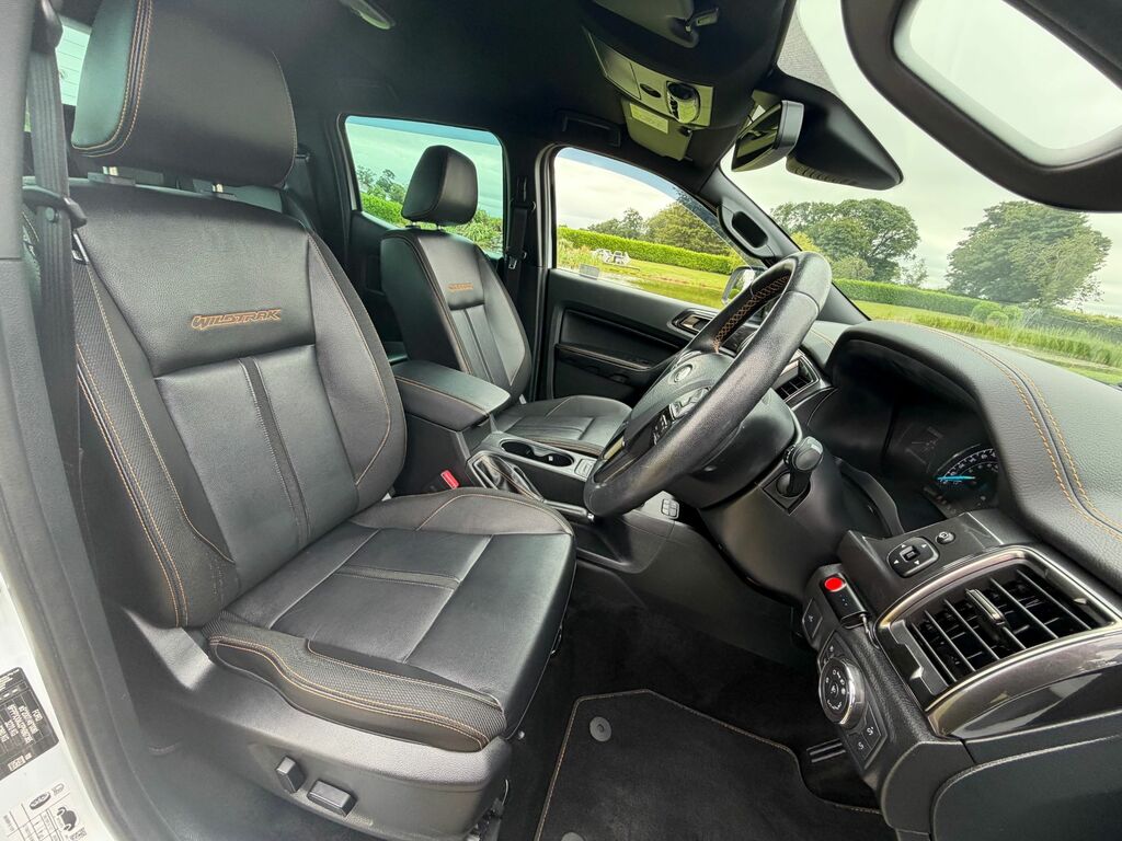 Ford Ranger 2.0 Ecoblue Wildtrak Pickup White #5