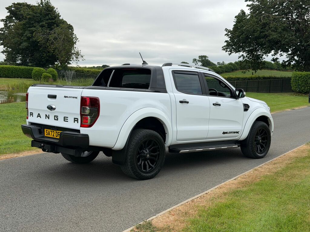 Ford Ranger 2.0 Ecoblue Wildtrak Pickup White #3