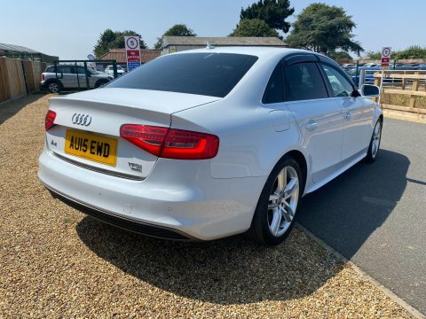 Audi A4 2.0 Tfsi S White #6