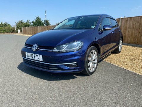Volkswagen Golf 1.2 Tsi Bluemotion AU18FYJ Blue #2