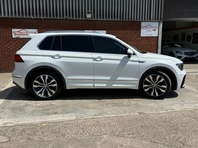 Volkswagen Tiguan 2.0 Tdi Bluemotion Tech R-line Suv Manu White #4
