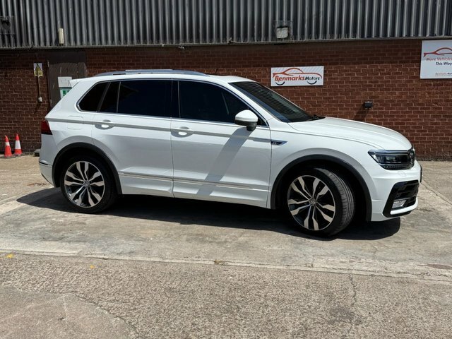 Volkswagen Tiguan 2.0 Tdi Bluemotion Tech R-line Suv Manu White #3