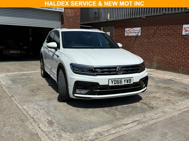 Volkswagen Tiguan 2.0 Tdi Bluemotion Tech R-line Suv Manu White