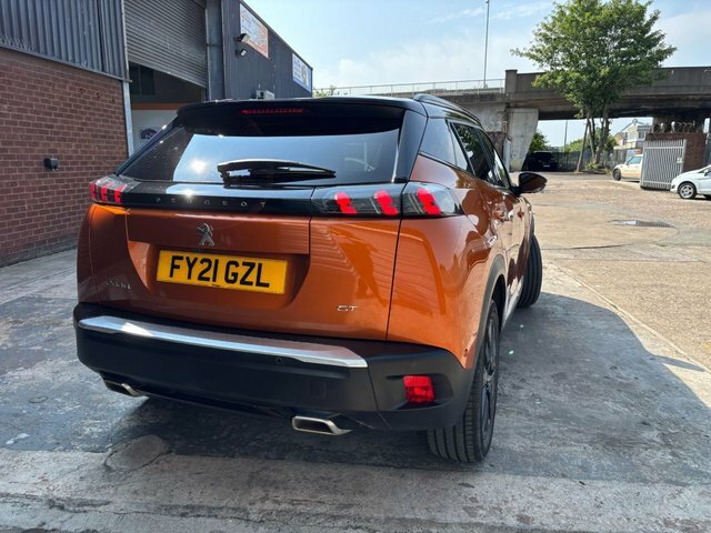 Peugeot 2008 1.2 Puretech Gt Premium Suv Eat Euro 6 Orange #5