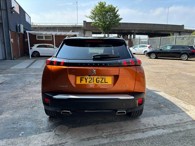Peugeot 2008 1.2 Puretech Gt Premium Suv Eat Euro 6 Orange #6