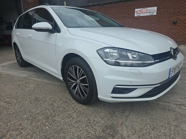 Volkswagen Golf 1.4 Tsi Bluemotion Tech Se Nav Estate D FV17KZY White #2