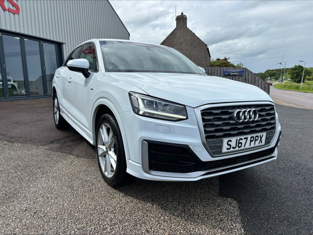 Audi Q2 Suv 1.6 Tdi S Line 2017 SJ67PPX White #2