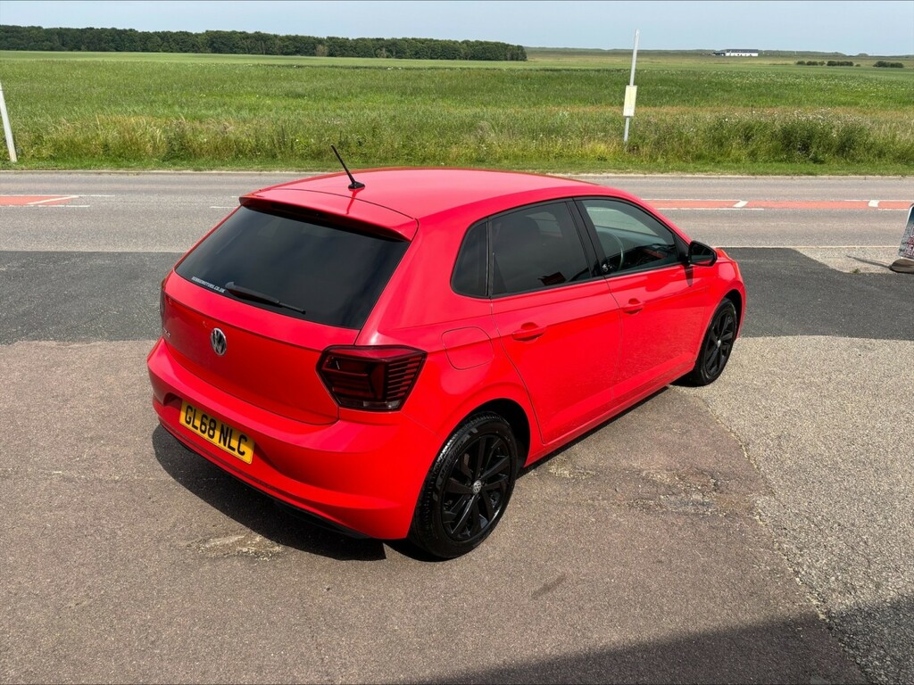 Volkswagen Polo Hatchback 1.0 Tsi Beats 2018 GL68NLC Red #6