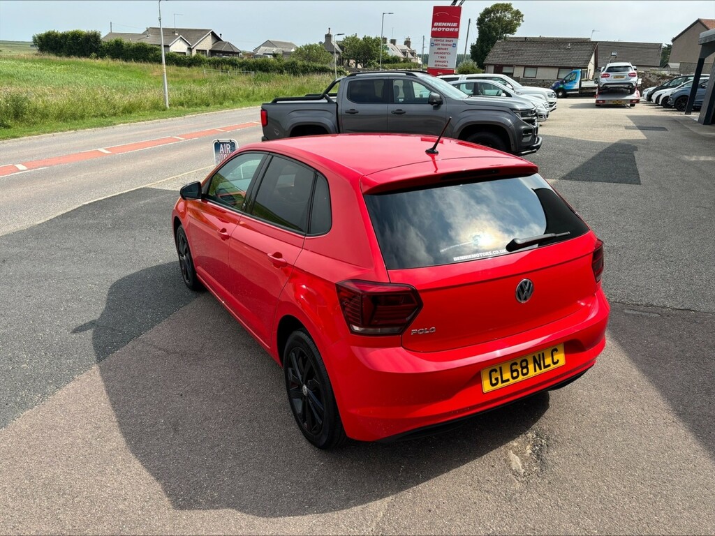 Volkswagen Polo Hatchback 1.0 Tsi Beats 2018 GL68NLC Red #5