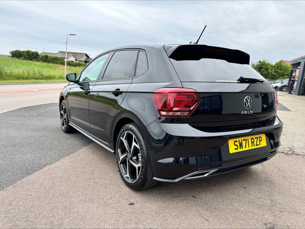 Volkswagen Polo Hatchback 1.0 Tsi R-line 2021 SW71RZP Black #5