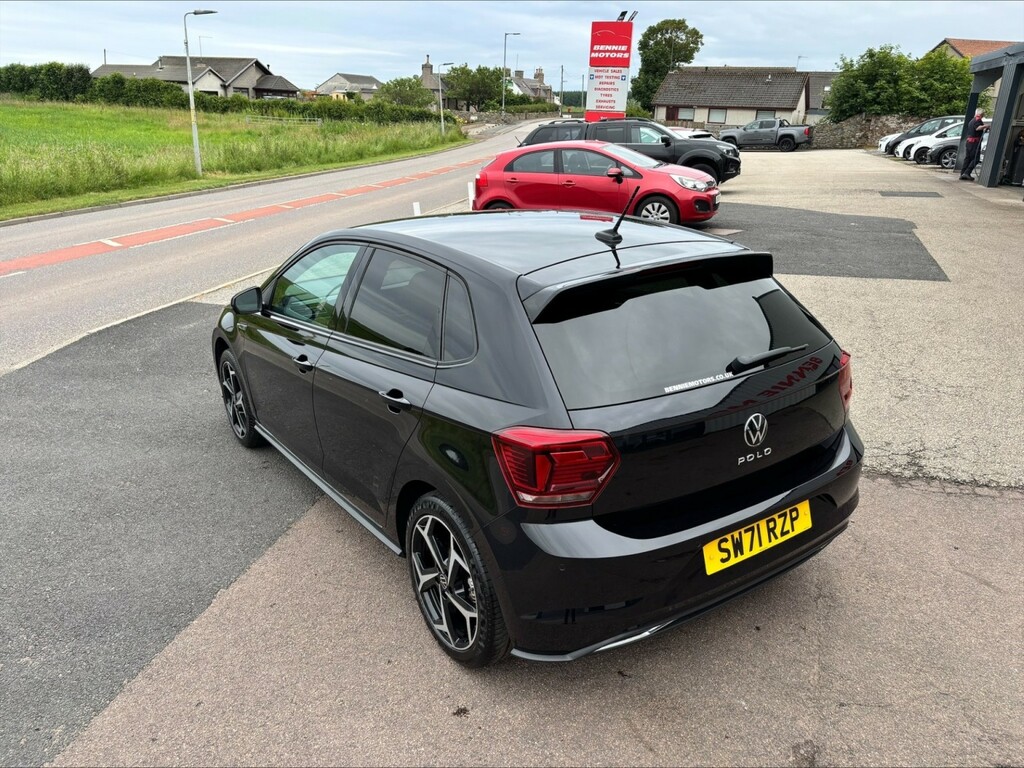 Volkswagen Polo Hatchback 1.0 Tsi R-line 2021 SW71RZP Black #4