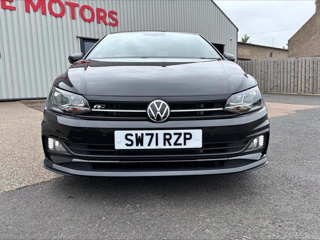Volkswagen Polo Hatchback 1.0 Tsi R-line 2021 SW71RZP Black #6