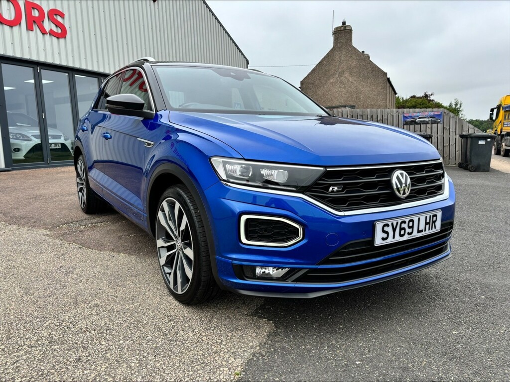 Volkswagen T-Roc Suv 1.5 Tsi Evo R-line 2019 SY69LHR Blue #2