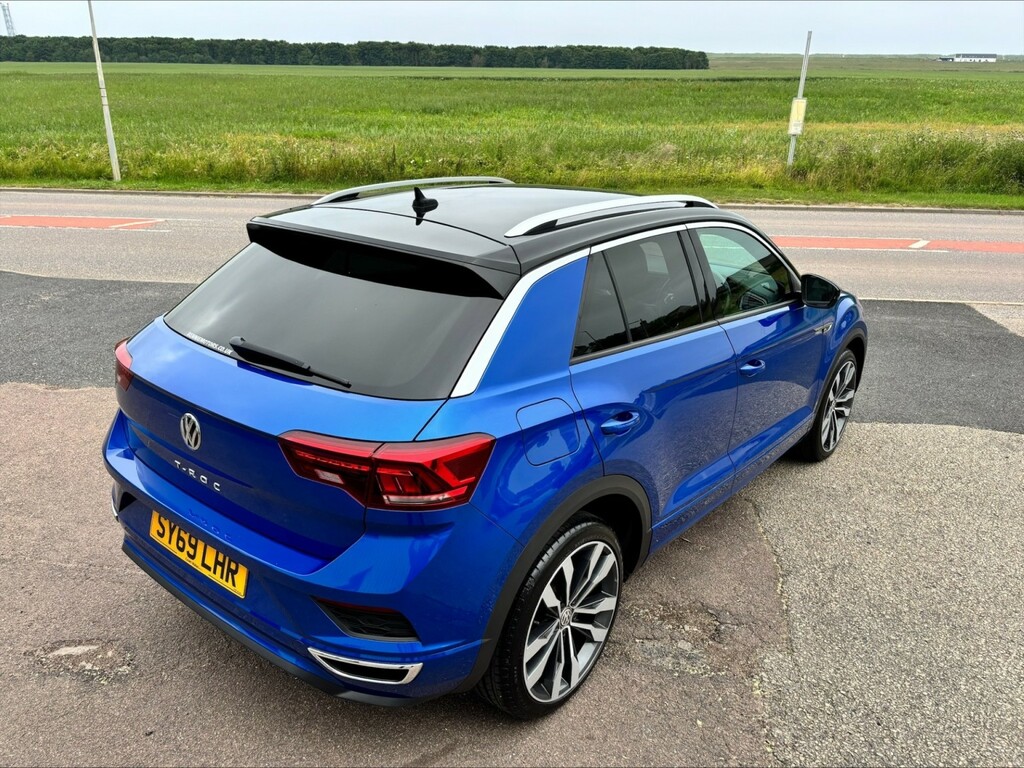 Volkswagen T-Roc Suv 1.5 Tsi Evo R-line 2019 SY69LHR Blue #3
