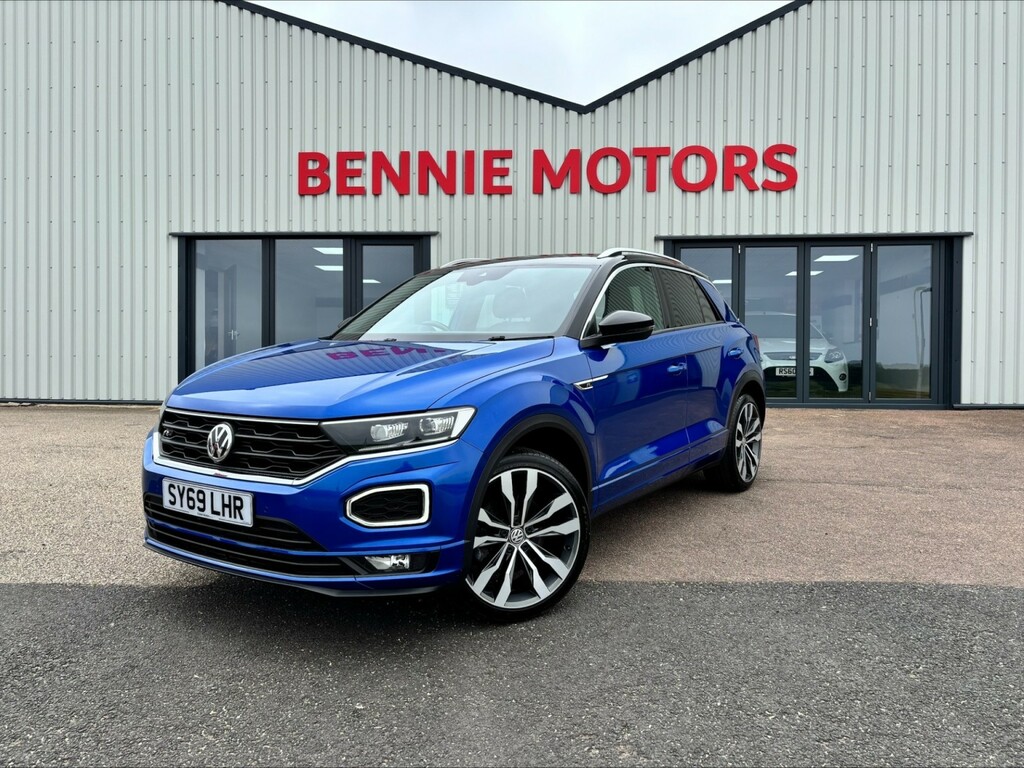 Volkswagen T-Roc Suv 1.5 Tsi Evo R-line 2019 Blue