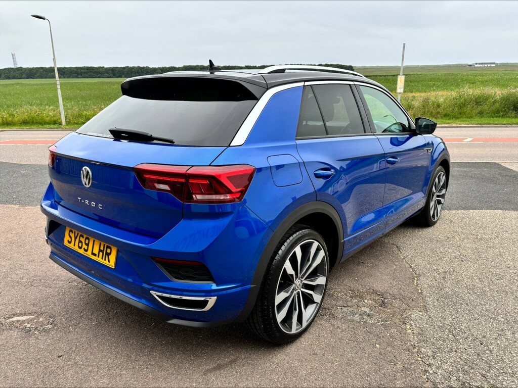 Volkswagen T-Roc Suv 1.5 Tsi Evo R-line 2019 SY69LHR Blue #4
