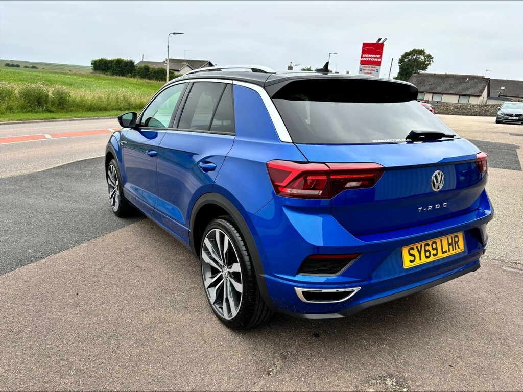 Volkswagen T-Roc Suv 1.5 Tsi Evo R-line 2019 SY69LHR Blue #6