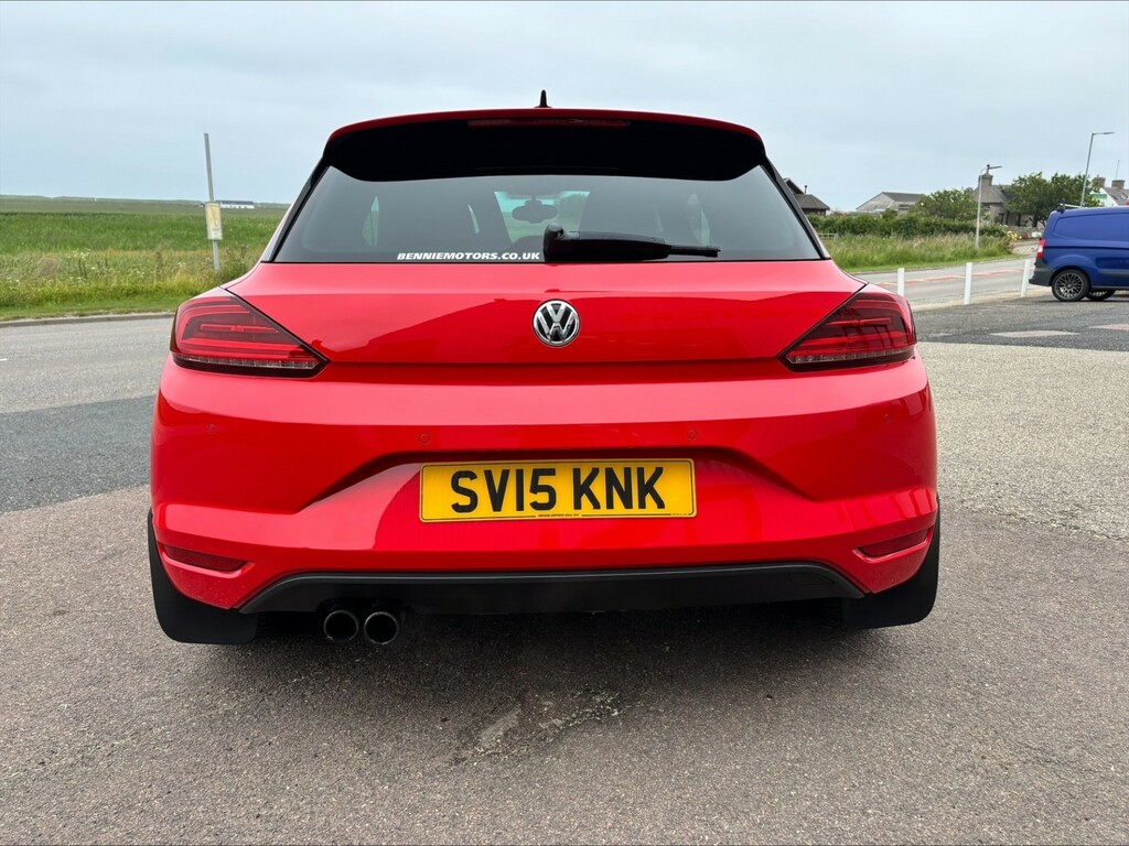 Volkswagen Scirocco White #10