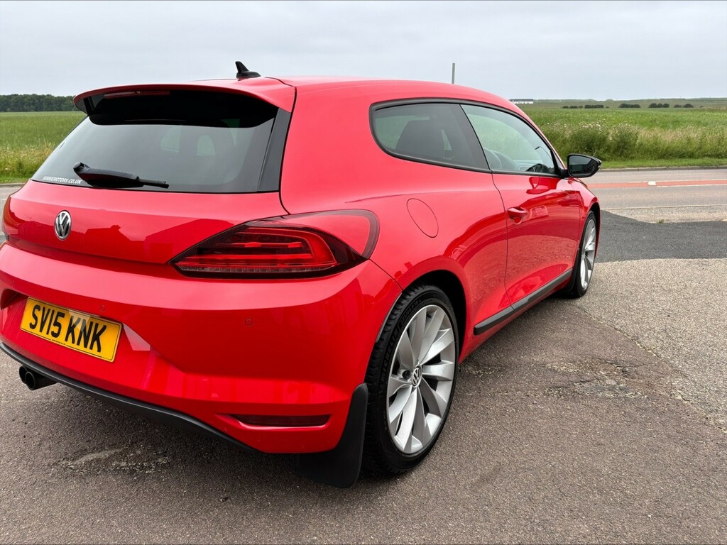 Volkswagen Scirocco 2.0 Tsi Bluemotion Tech Gt Red #4