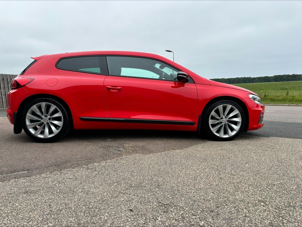 Volkswagen Scirocco White #8