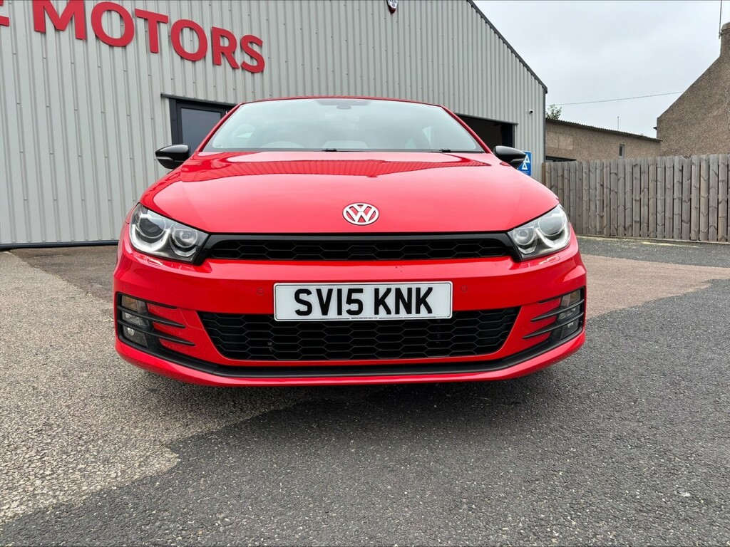 Volkswagen Scirocco White #9