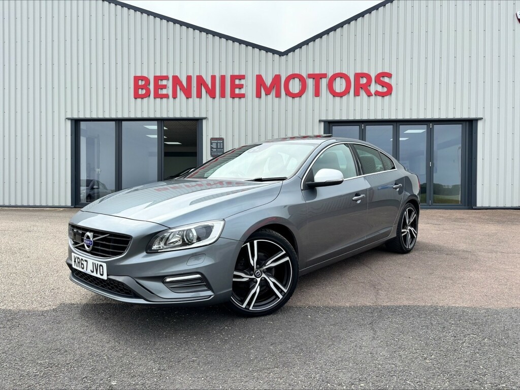 Volvo S60 Saloon 2.0 R-design Lux Nav D4 2017 Grey