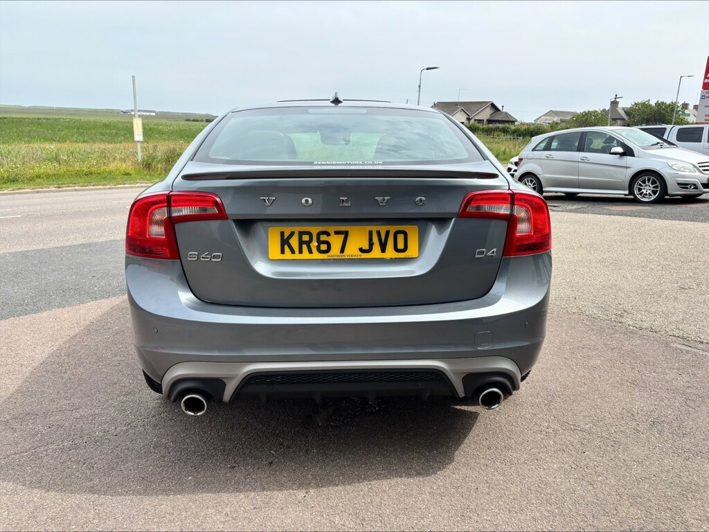 Volvo S60 Saloon 2.0 R-design Lux Nav D4 2017 Grey #6