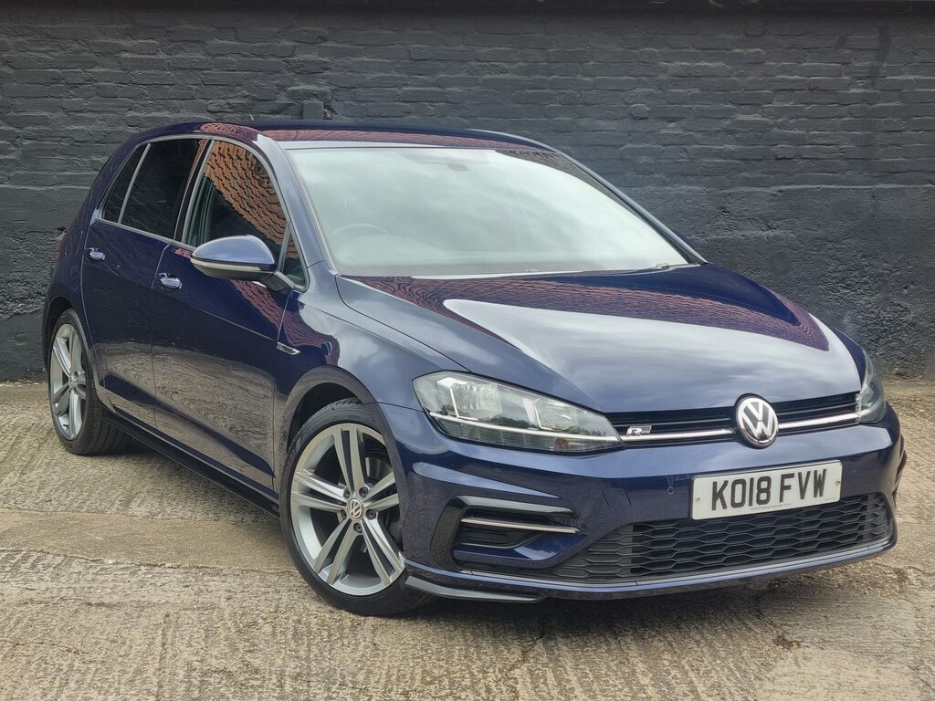 Volkswagen Golf 2.0 Tdi R-line Euro 6 S S Blue