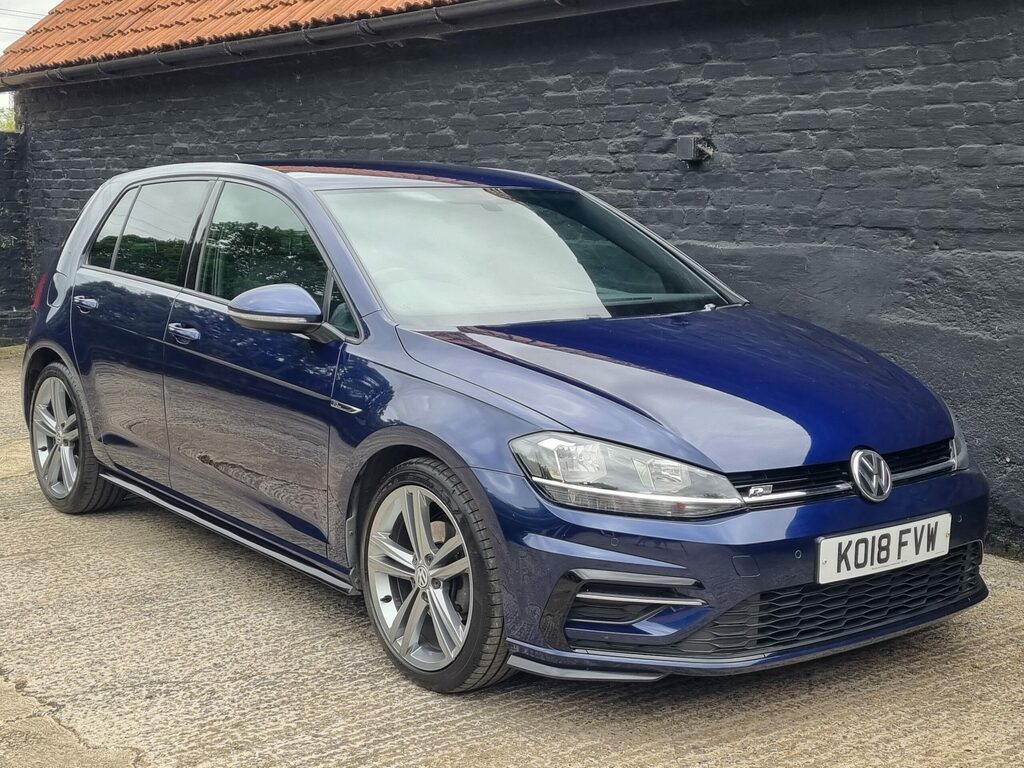Volkswagen Golf 2.0 Tdi R-line Euro 6 S S Blue #3