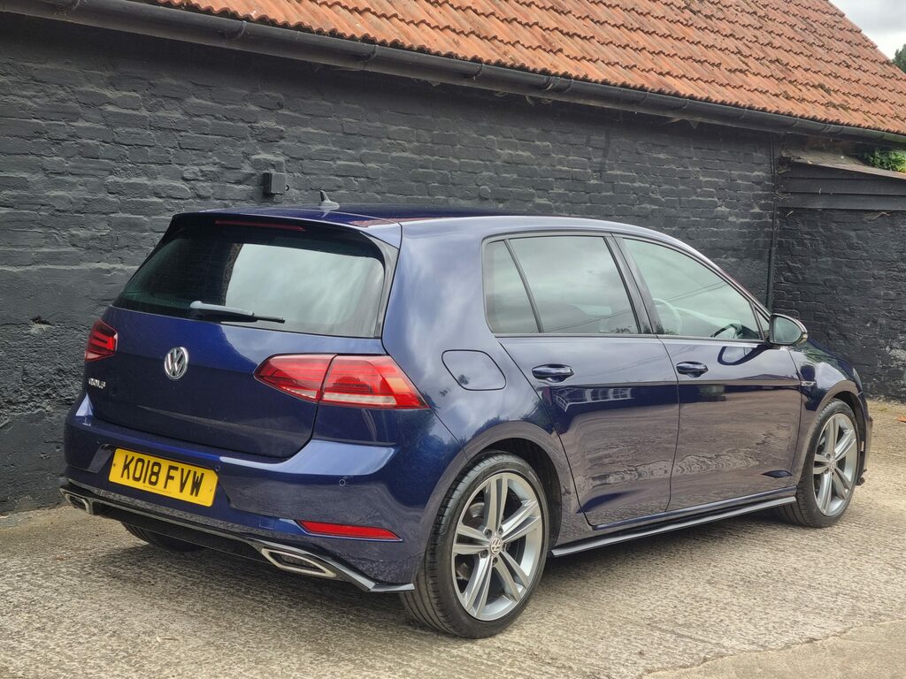 Volkswagen Golf 2.0 Tdi R-line Euro 6 S S Blue #4