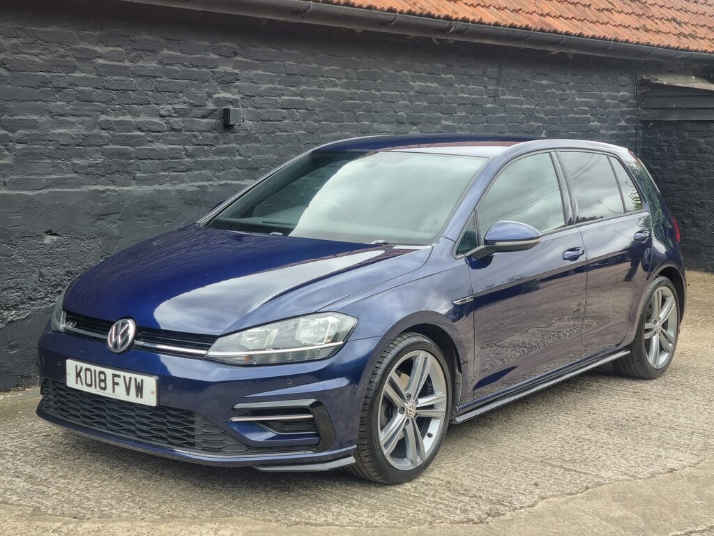 Volkswagen Golf 2.0 Tdi R-line Euro 6 S S Blue #5