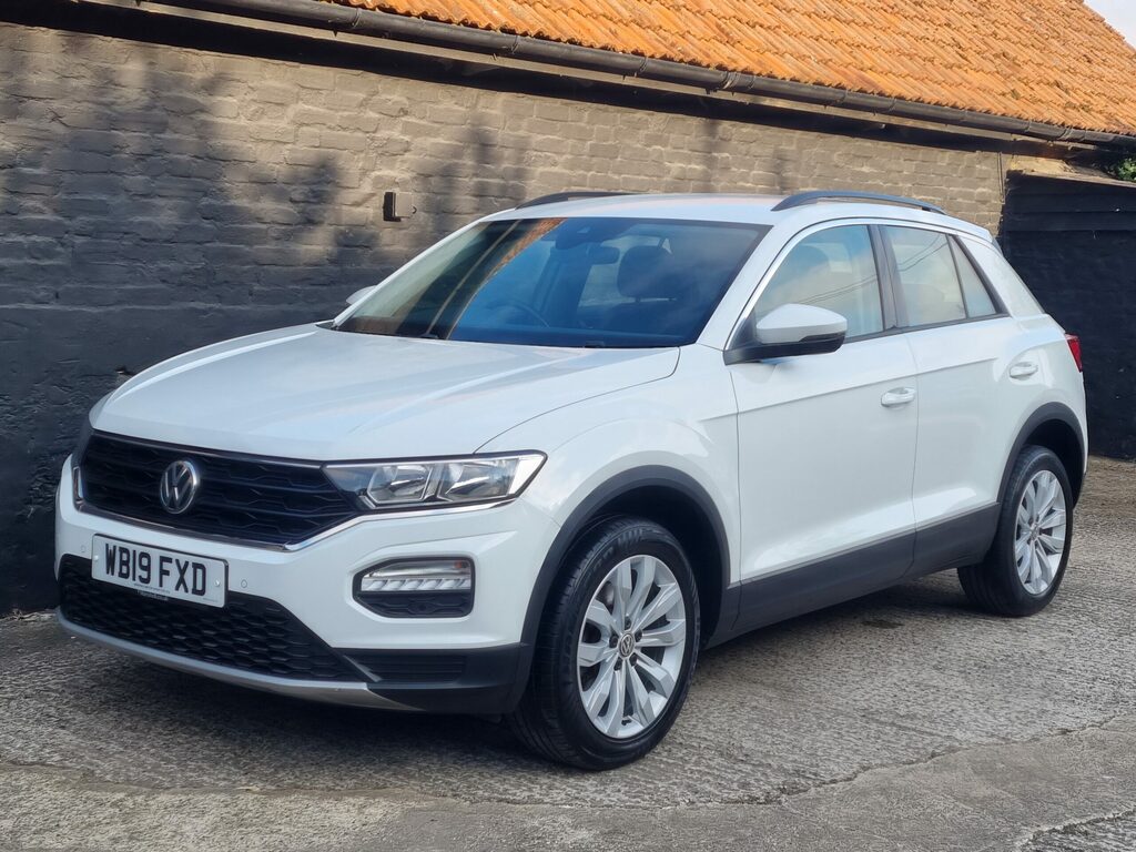 Volkswagen T-Roc 2.0 Tdi Se Ps White #2